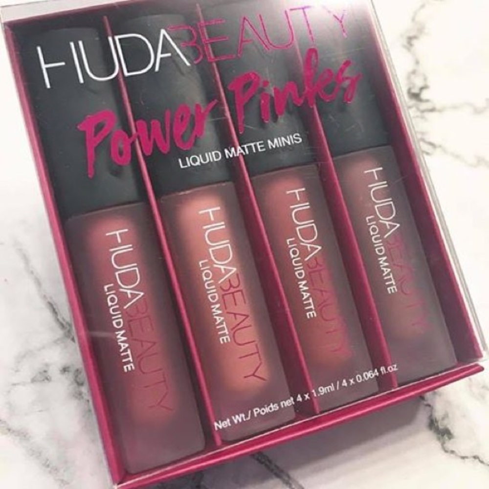 Huda Power Pinks Mini Lipsticks